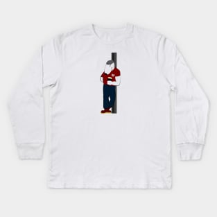 Bull Terrier Skinhead Kids Long Sleeve T-Shirt